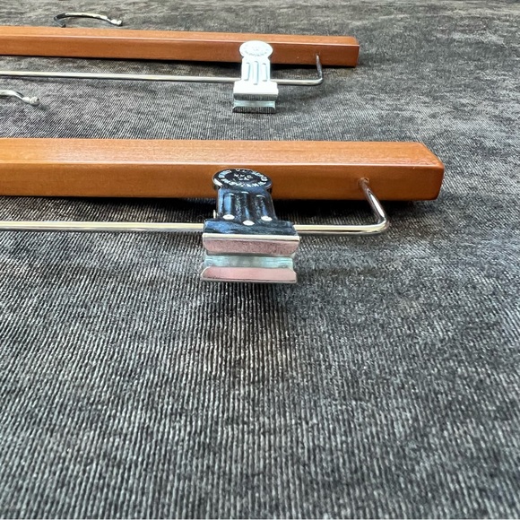 16” Wooden Pants Hanger Set of 2 - Picture 3 of 4